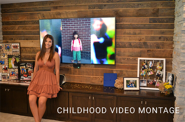 childhood video montage