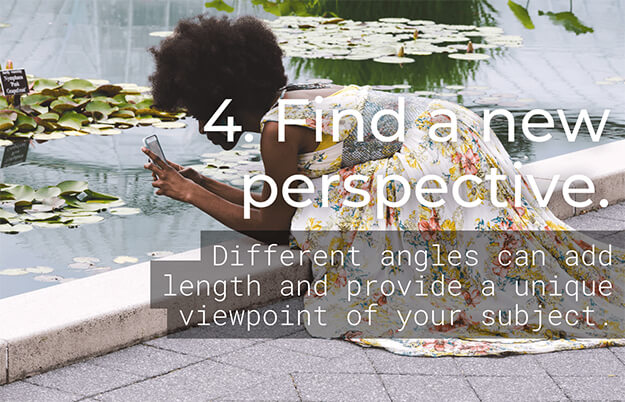 find a new perspective